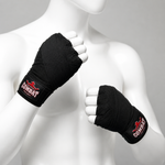Bandes de boxe Combat portées par un mannequin blanc sans visage