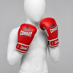 Gants de boxe enfants Combat portés par un mannequin blanc sans visage
