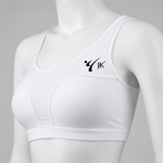 Protège-poitrine JK porté par un mannequin blanc sans visage