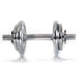 Paire d'haltères chromés de 20kg (sur devis)