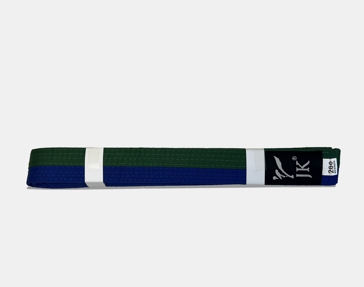 Ceinture De Karaté Bleue Kaiten - Coton, Largeur 4 Cm, Longueur 230-325 Cm, Qualité Compétition